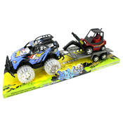 Jeep W/Forklift Playset