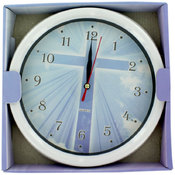 8" Quartz Clock 2 Asst