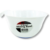3 Quart Plastic Mixing Bowl