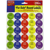 For Sale Round Labels