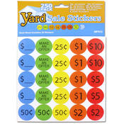 Assorted Yard Sale Stickers