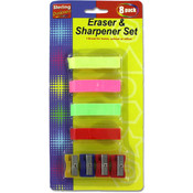 Erasers &amp; Sharpeners Sets