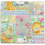 3 Sheet Baby Gift Wrap