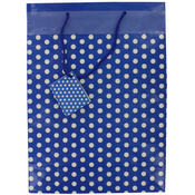Blue Polka Dot Giftbag
