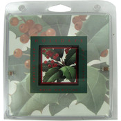 Holiday Holly Framed Print