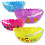 Egg-Shaped Easter Basket- Assorted Colors/Styles