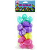 Colored Fillable Easter Eggs