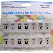 7Day Pill Case Span 2Pk