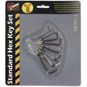 8 Piece Hex Key (SAE) Set