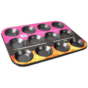 12-Cup Shallow Muffin Pan