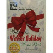 Bitstream Winter Holiday Font Pack