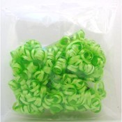 Curl Cascade Green Ribbon Wholesale Bulk