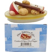 Cookies &amp; Spice Oval Topper