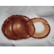 Plastic Comb Headbands with beads
