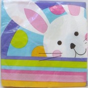 13" Easter Bunny Napkins