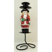 Santa Candle Holders