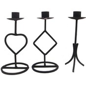 Candle Holder - Solid Iron (Small)