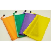 Pencil Pouch Case with Zipper &amp; Mesh Window