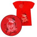 Live the Dream Ladies T-shirt- Red- L