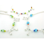 Assorted Beaded Anklets