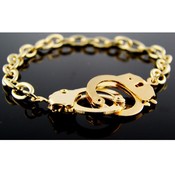 Handcuff Bracelets Gold
