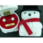 Snowman Earrings