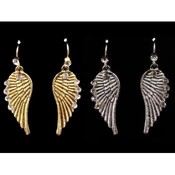 Angel Wings Earrings Silver