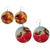 Genuine Shell Bird Earrings /Priced per dozen
