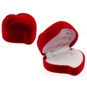 Heart Shaped Earring Box : Red Velvet