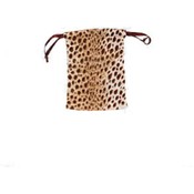 1.75" x 2" Leopard Drawstring Pouch