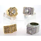 Men's Pimp CZ Rings