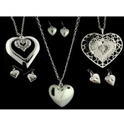 3 Piece Large Geart Necklace &amp; Earring Set