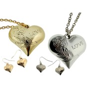 Blossoming Love Neck &amp; Ear Set / Gold