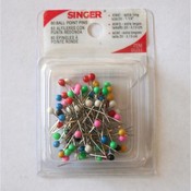 Singer Ball Point Pins, 80pk Wholesale Bulk
