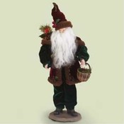 Christmas Figurine- Santa in City Square
