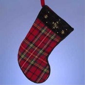 12" Traditional Tartan Stocking