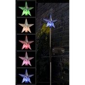 Solar Powered Star Garden Yard Stick