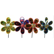 Single Flower Wind Spinner Assortment