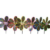 Single Flower Wind Spinner Assortment