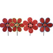 Single Flower Wind Spinner Assortment
