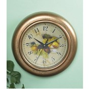 10"  Diameter  Fruit Wall Clock