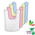 Baby Bibs with Hook and Loop Closure
