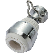 Kingston Brass KA282C20 Swivel Kitchen Aerator with ON/OFF Brass Ball Joint, Chrome