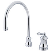 Single Handle Widespread Kitchen Faucet