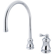 Single Handle Widespread Kitchen Faucet