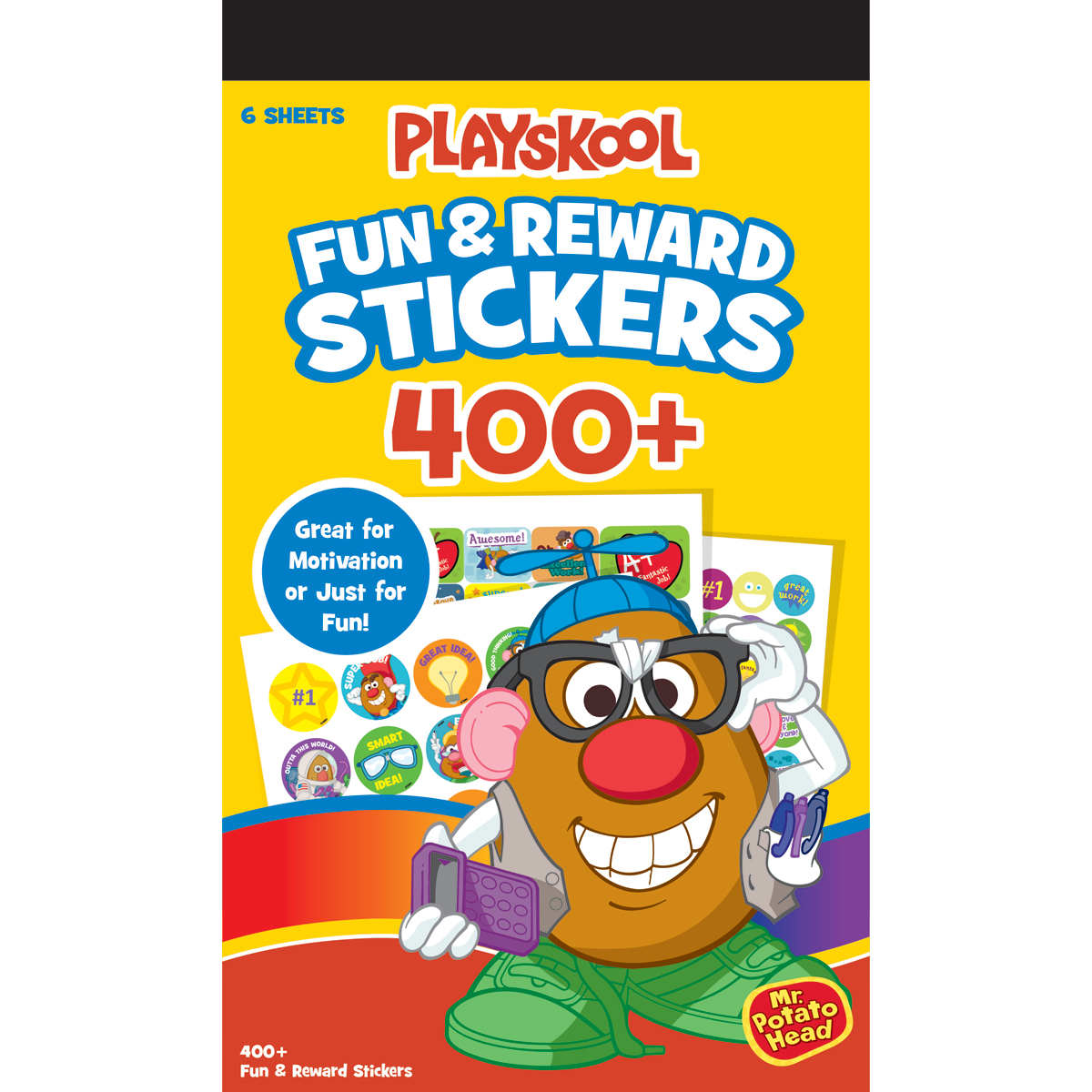 Wholesale Mr. Potato Head 400+ Fun & Reward Stickers(240xalt=