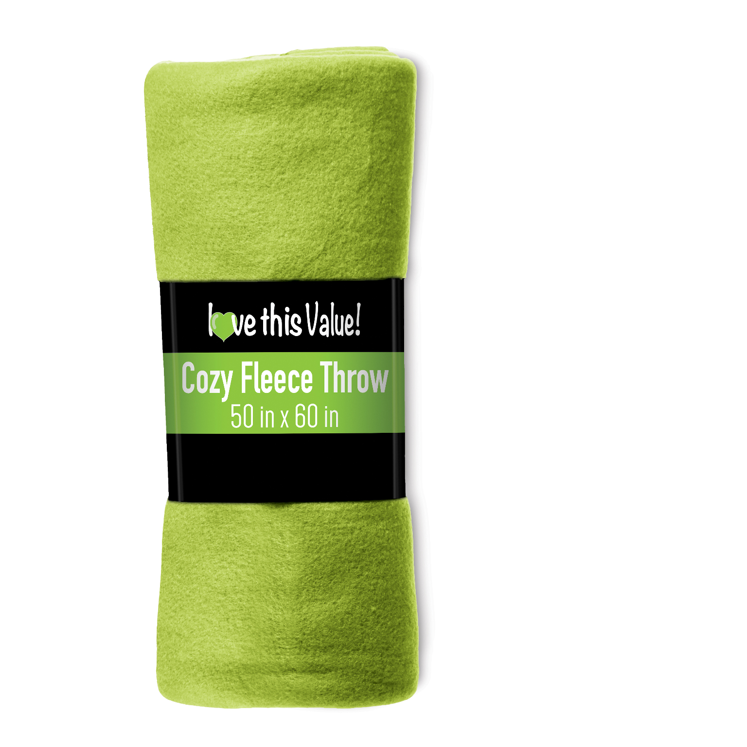 Wholesale Fleece Blankets - Lime Green (SKU 2341895) DollarDays