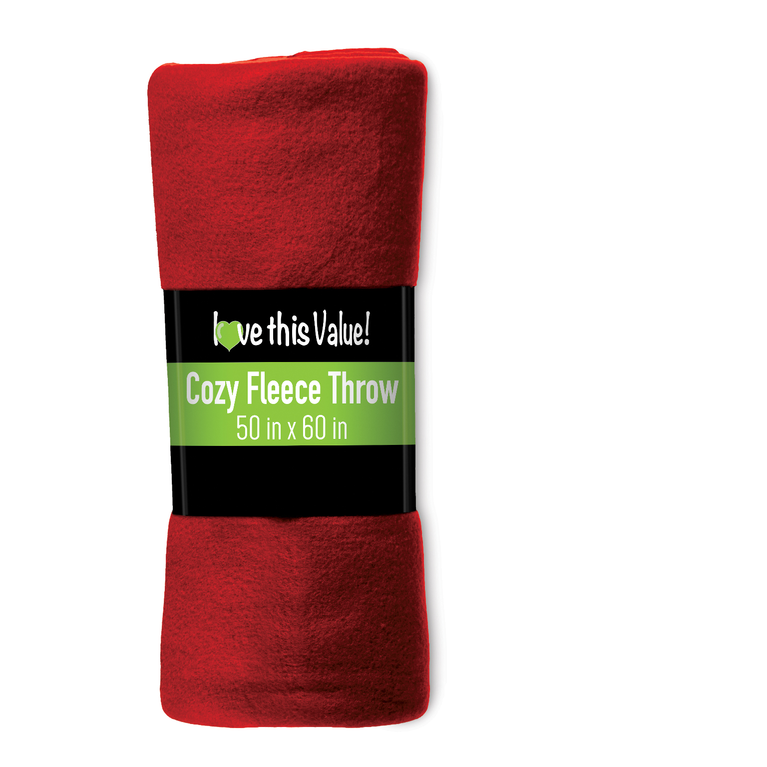 Wholesale Fleece Blankets Red (SKU 2341897) DollarDays