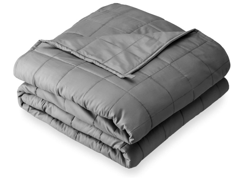Wholesale Weighted Blankets Grey, 7 lbs., 48'' x 72'' DollarDays