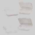 Foam Hinged Lid Carryout Containers